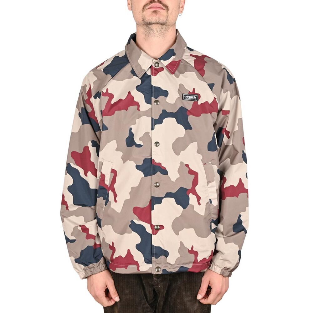 Adidas Skateboarding Camo Coach Jacket - Multi