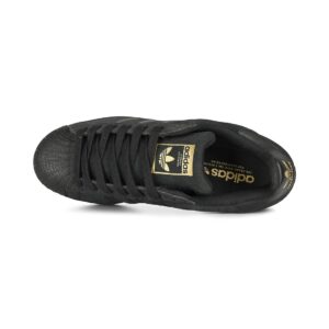 Adidas Superstar ADV Skate Shoes - Black/Black/Gold Metallic