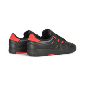 Adidas Tyshawn II Skate Shoes - Black/Black/Better Scarlet