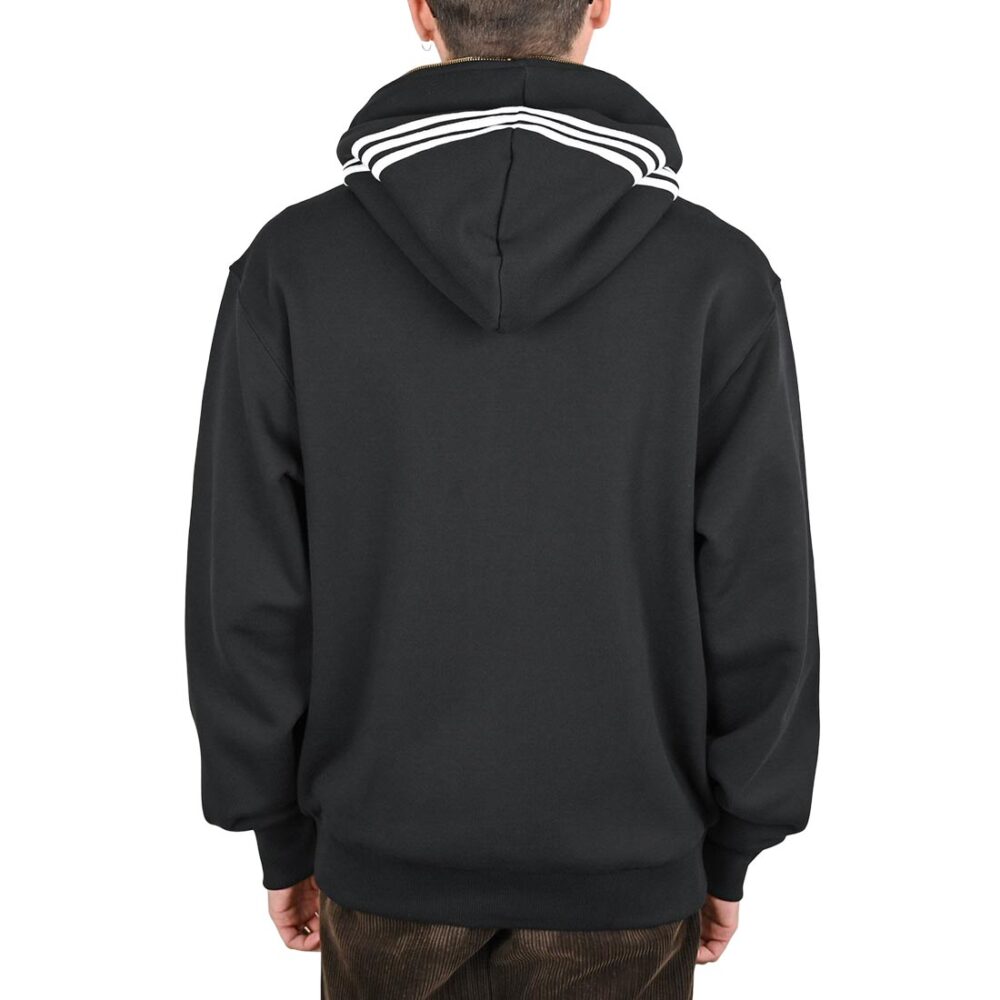 Adidas Tyshawn Track Jacket Zip-Up Hoodie - Black/White