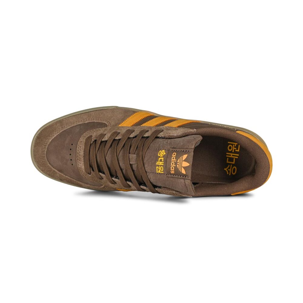 Adidas x Daewon Glenburn Skate Shoes - Earth Strata/Crew Yellow/Gum