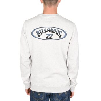 Billabong Foundation Crew Sweater - Light Grey Heather