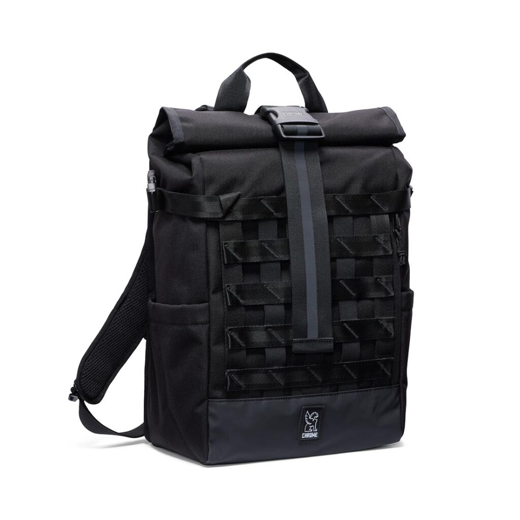 Chrome Barrage Cargo Rolltop 16-18L Backpack - Black