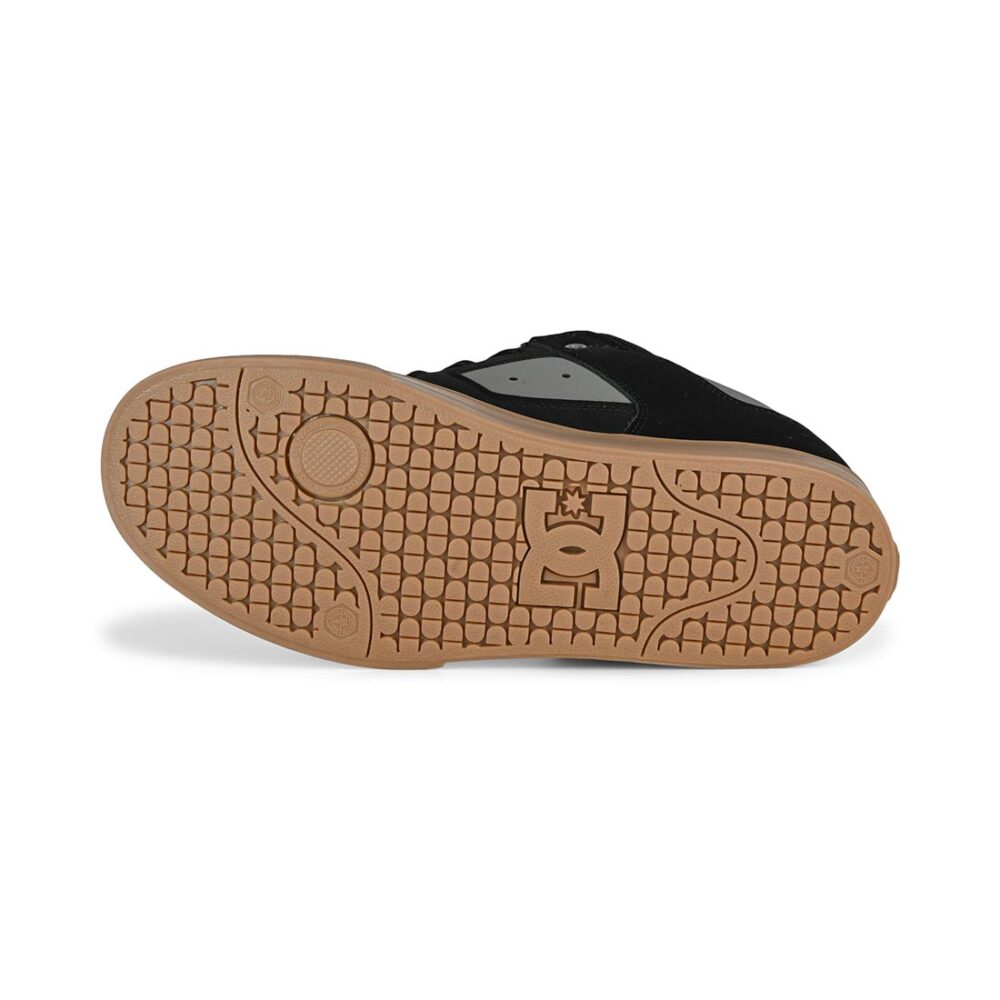 DC Pure Skate Shoes - Black/Grey/Gum