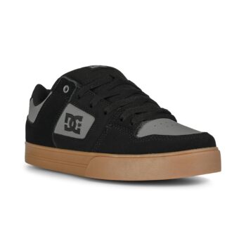DC Pure Skate Shoes - Black/Grey/Gum