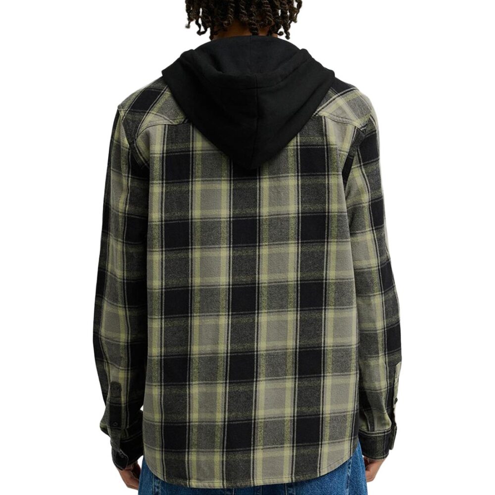 DC Ruckus L/S Hooded Shirt - Black