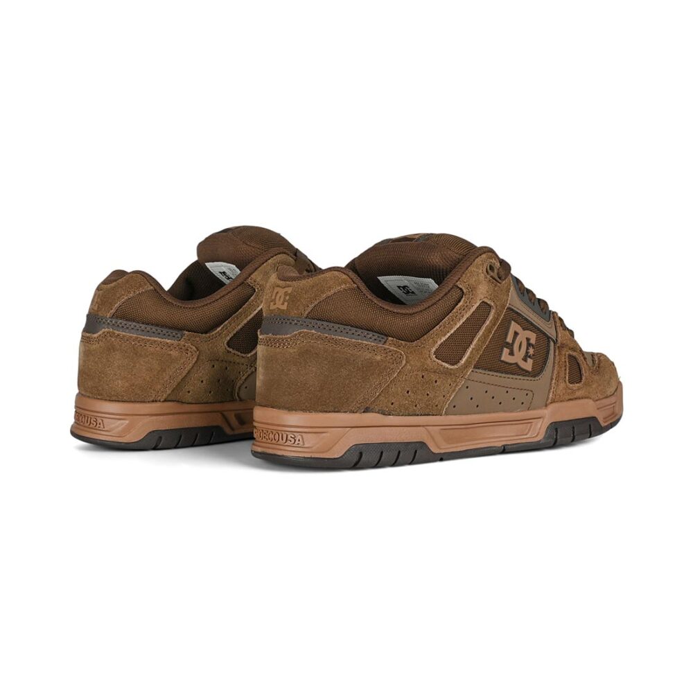 DC Stag Skate Shoes - Brown/Gum (AW26)