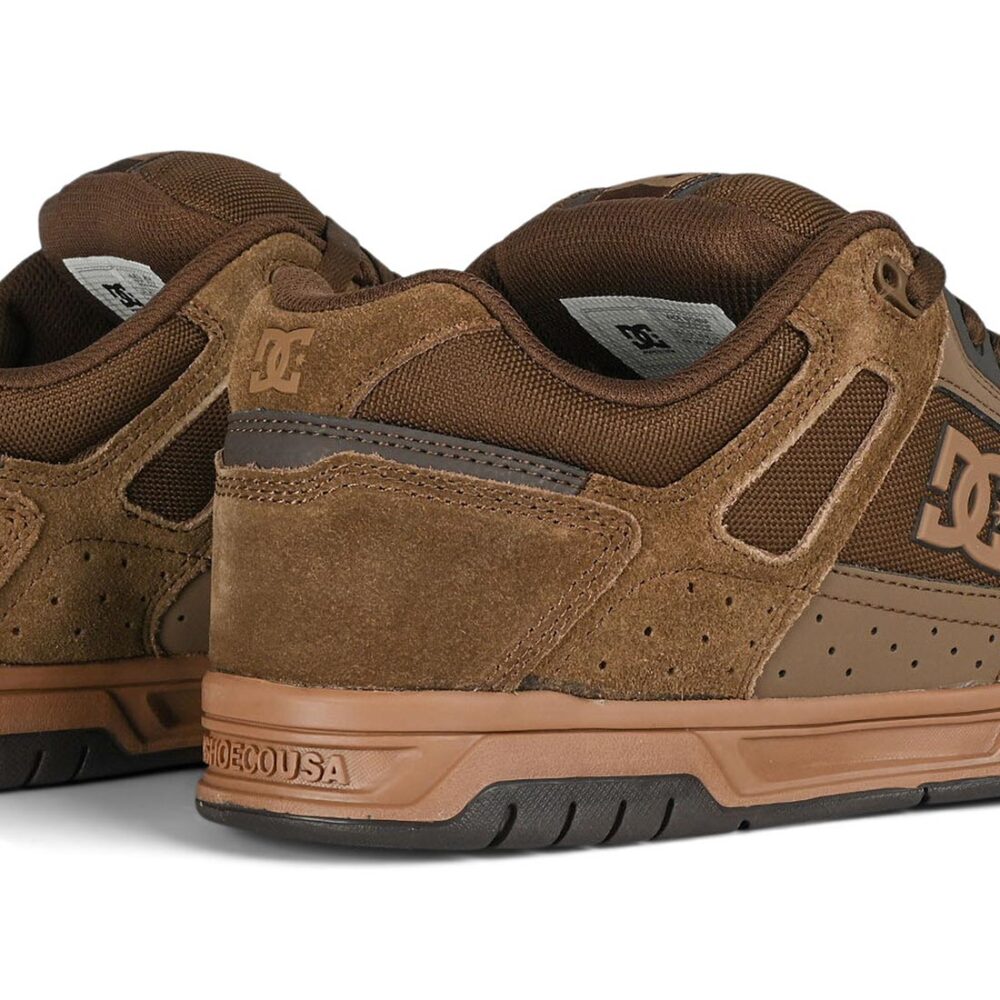 DC Stag Skate Shoes - Brown/Gum (AW26)