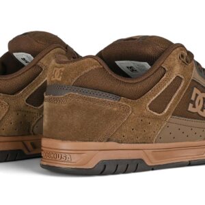 DC Stag Skate Shoes - Brown/Gum (AW26)