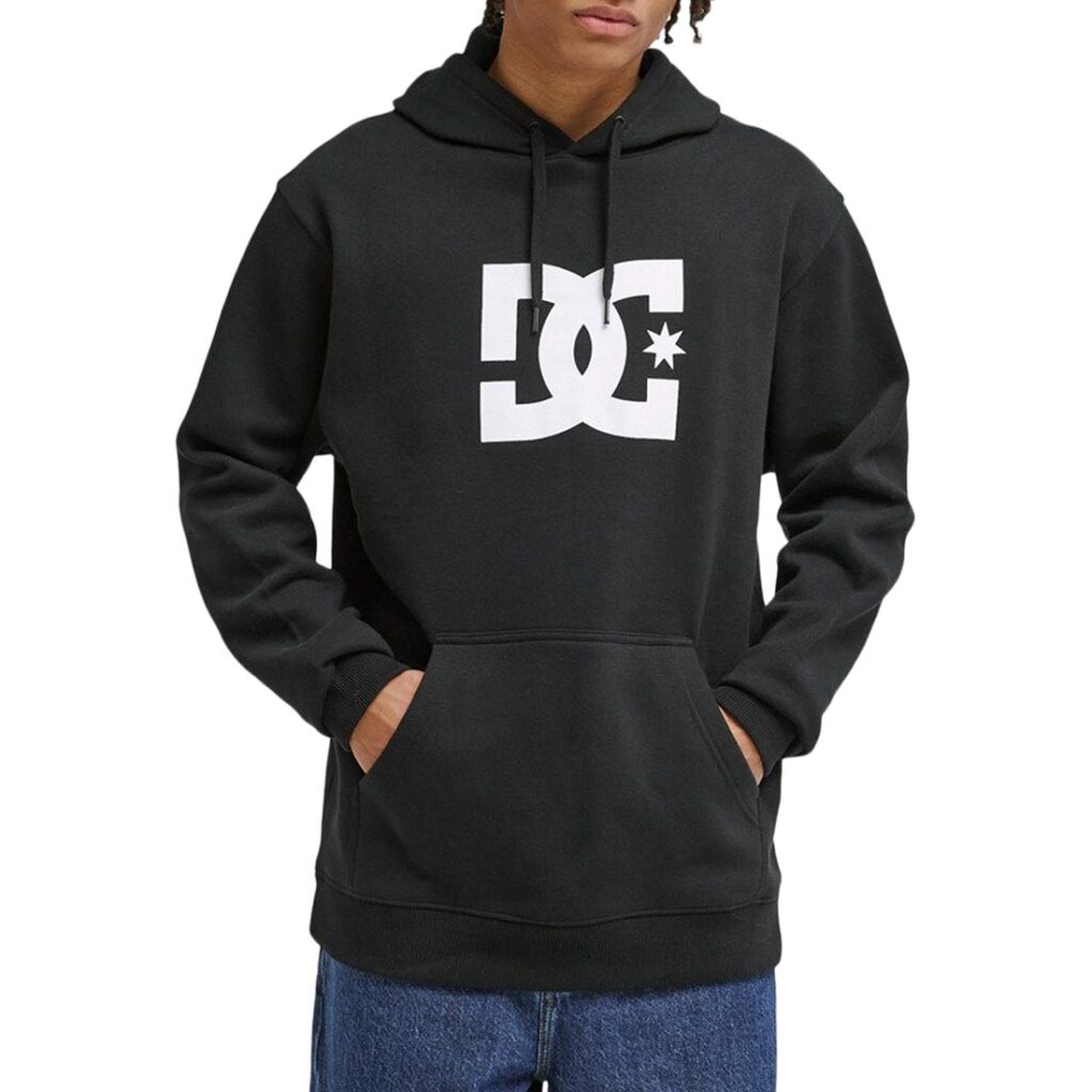 DC Star Pullover Hoodie - Black