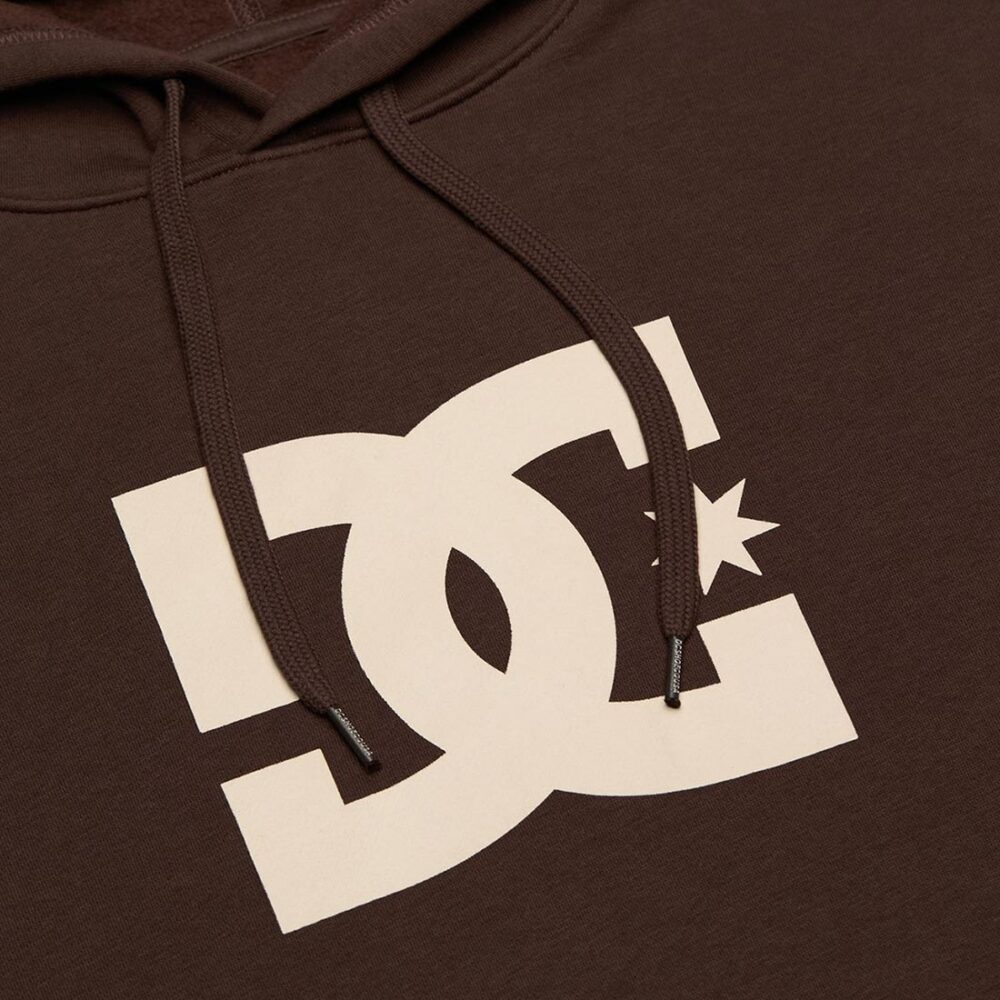 DC Star Pullover Hoodie - Coffee Bean