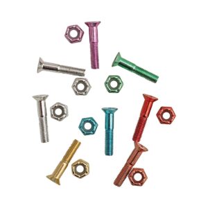 DGK Spittaz Phillips Skateboard Truck Bolts - Multi