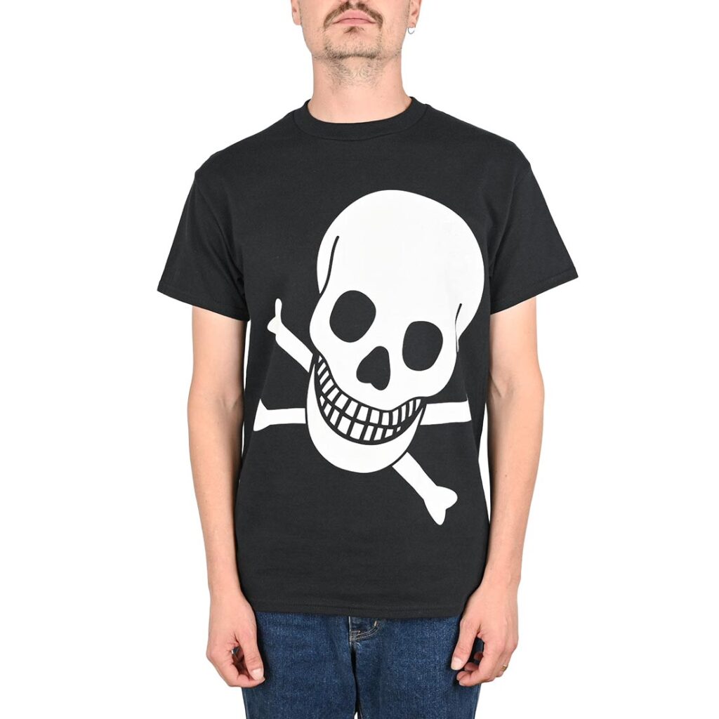 Death Big Skull S/S T-Shirt - Black/White