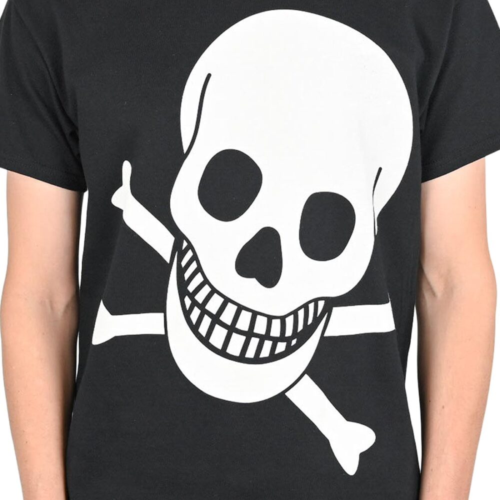 Death Big Skull S/S T-Shirt - Black/White
