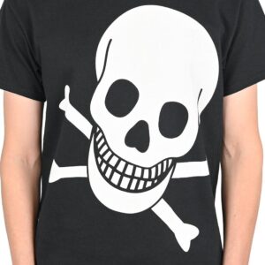 Death Big Skull S/S T-Shirt - Black/White