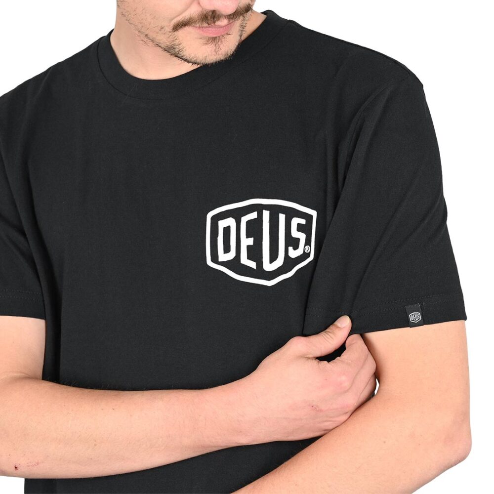 Deus Ex Machina Harajuku Address S/S T-Shirt - Black