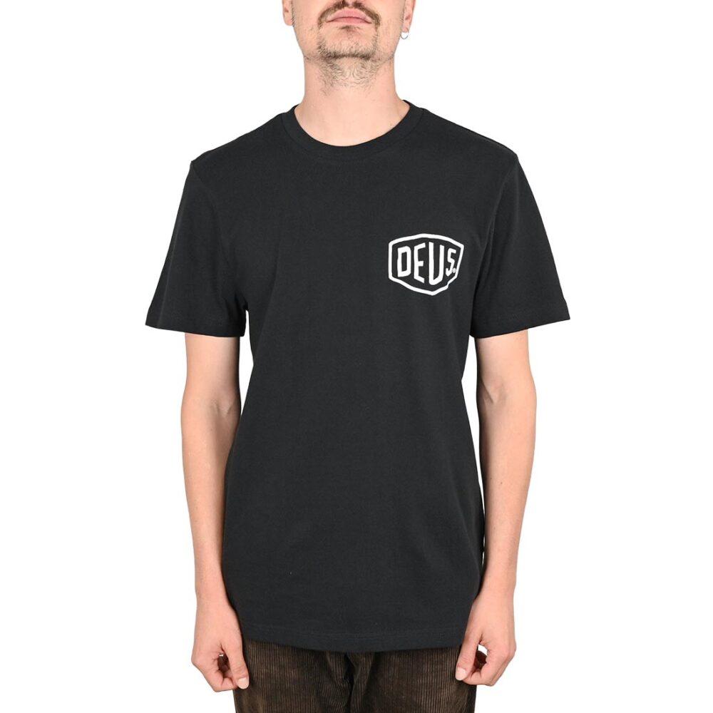 Deus Ex Machina Harajuku Address S/S T-Shirt - Black
