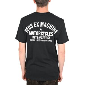 Deus Ex Machina Harajuku Address S/S T-Shirt - Black