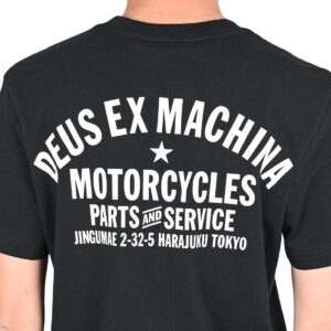 Deus Ex Machina Harajuku Address S/S T-Shirt - Black