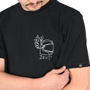 Deus Ex Machina Harajuku Helmet S/S T-Shirt - Black