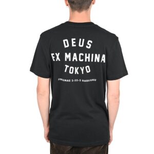 Deus Ex Machina Harajuku Helmet S/S T-Shirt - Black