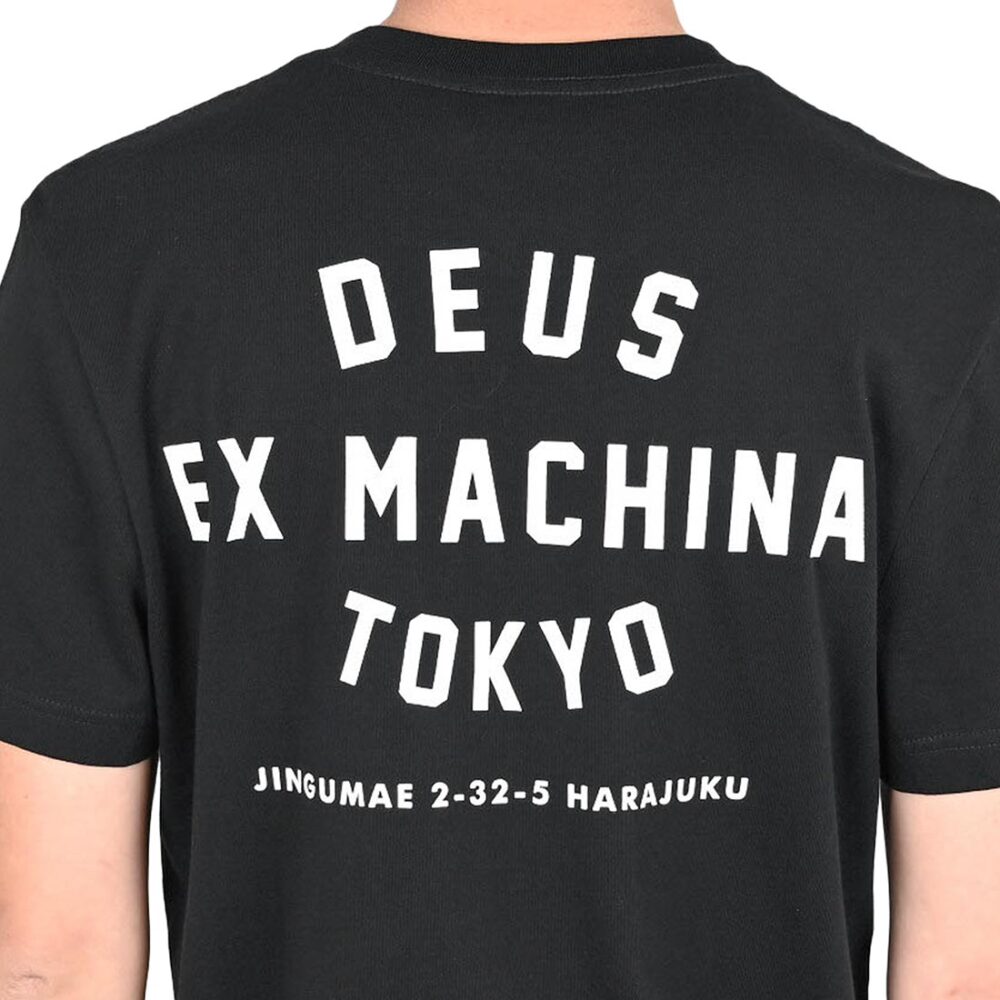 Deus Ex Machina Harajuku Helmet S/S T-Shirt - Black