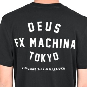 Deus Ex Machina Harajuku Helmet S/S T-Shirt - Black