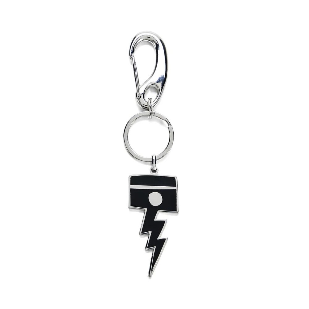 Deus Ex Machina Piston Keyring - Silver