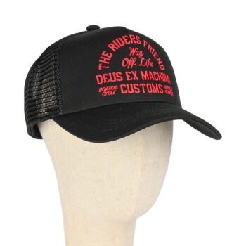 Deus Ex Machina Shook Ones Trucker Cap - Black