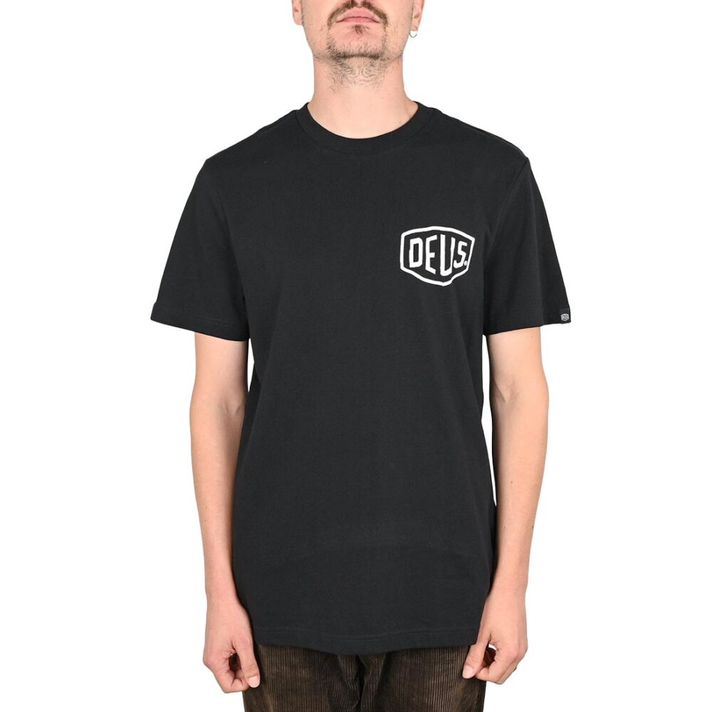 Deus Ex Machina Venice Address S/S T-Shirt - Black