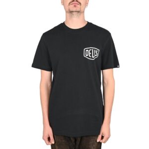 Deus Ex Machina Venice Address S/S T-Shirt - Black