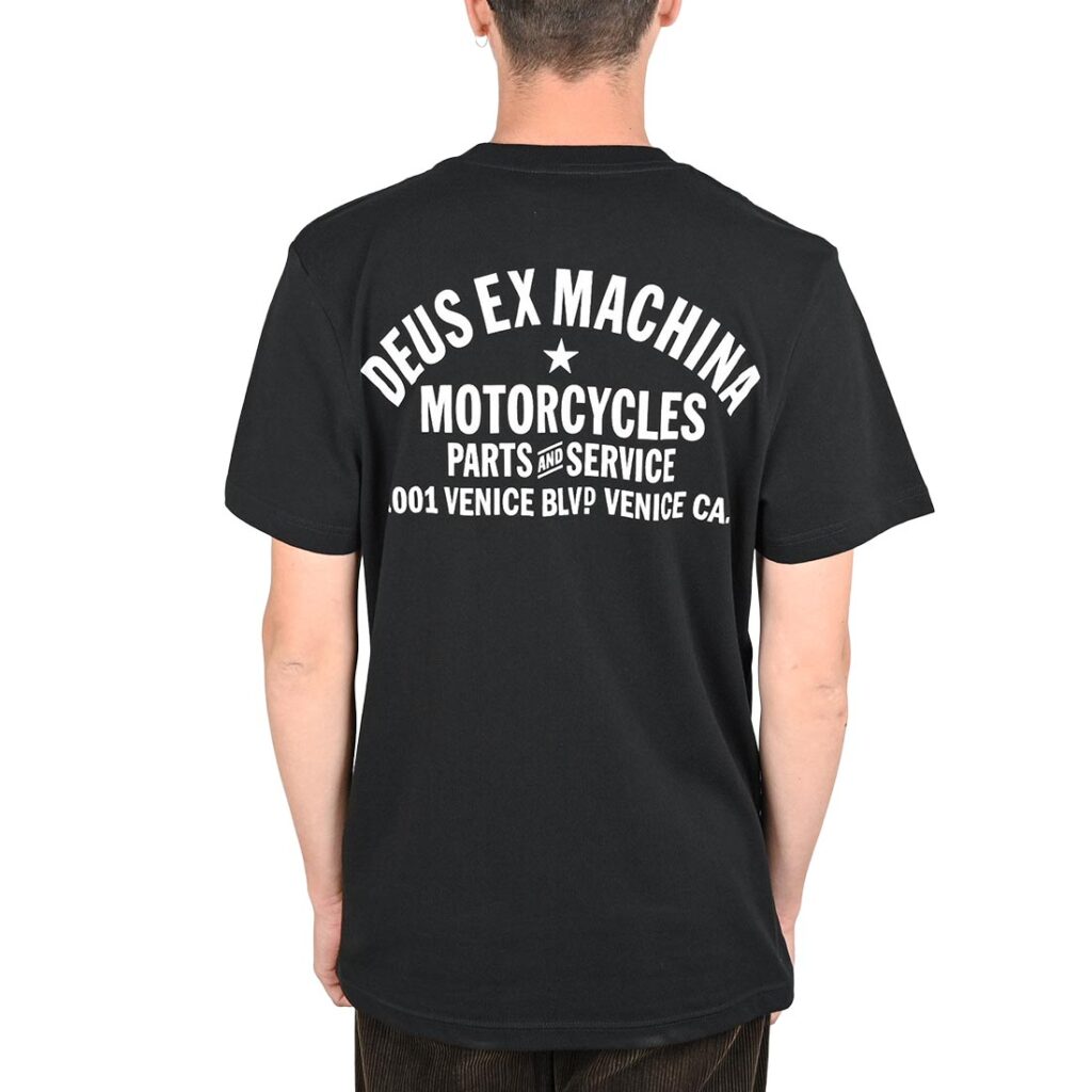 Deus Ex Machina Venice Address S/S T-Shirt - Black (Copy)