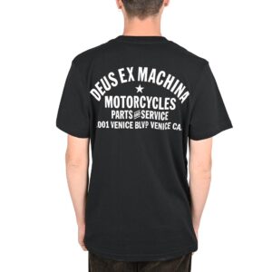 Deus Ex Machina Venice Address S/S T-Shirt - Black