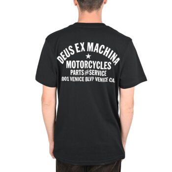 Deus Ex Machina Venice Address S/S T-Shirt - Black (Copy)