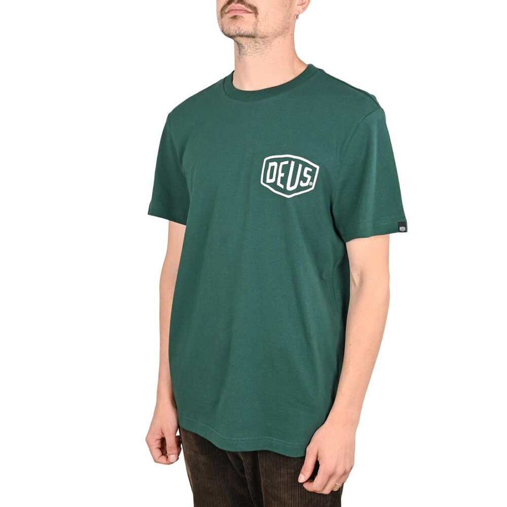 Deus Ex Machina Venice Address S/S T-Shirt - Racing Green