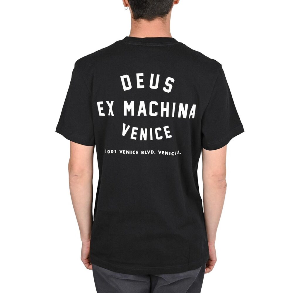 Deus Ex Machina Venice Skull S/S T-Shirt - Black