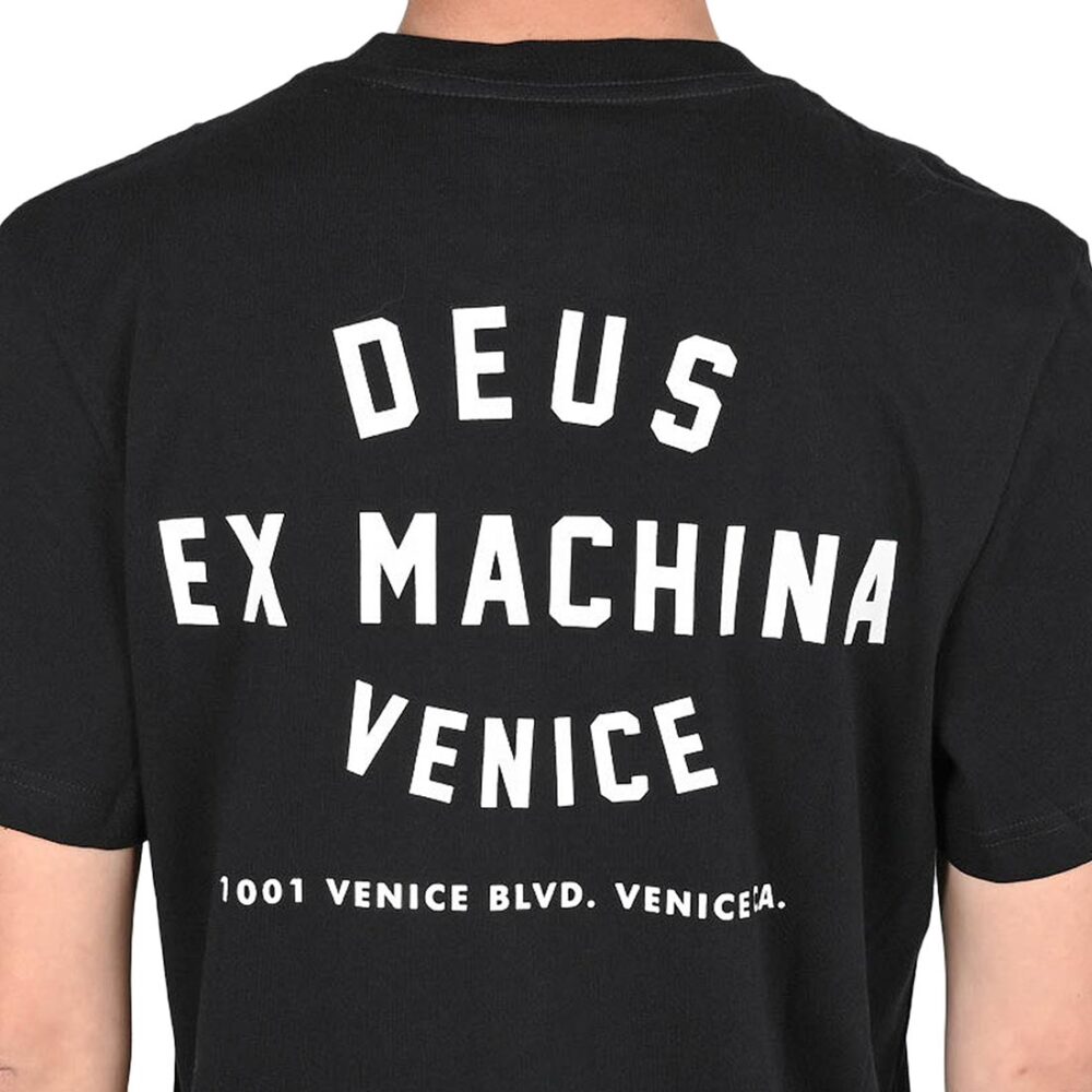 Deus Ex Machina Venice Skull S/S T-Shirt - Black