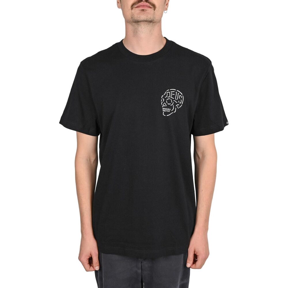 Deus Ex Machina Venice Skull S/S T-Shirt - Black