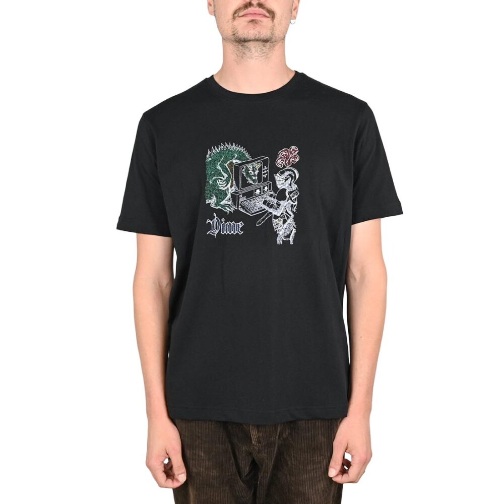 Dime Catfish S/S T-Shirt - Black