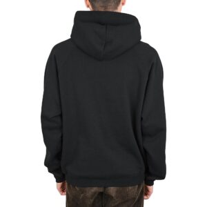 Dime Finger Print Pullover Hoodie - Black