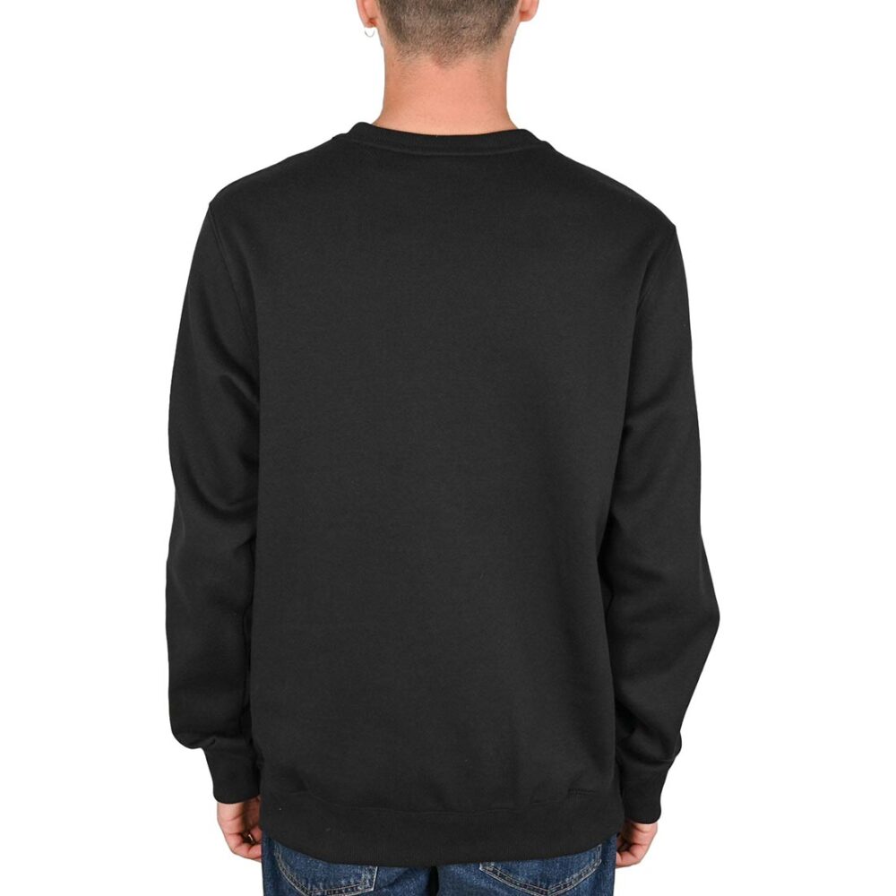 Element Icon Embroidery Pullover Sweater - Flint Black