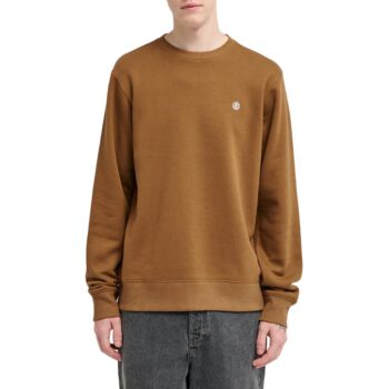 Element Icon Embroidery Pullover Sweater - Sepia