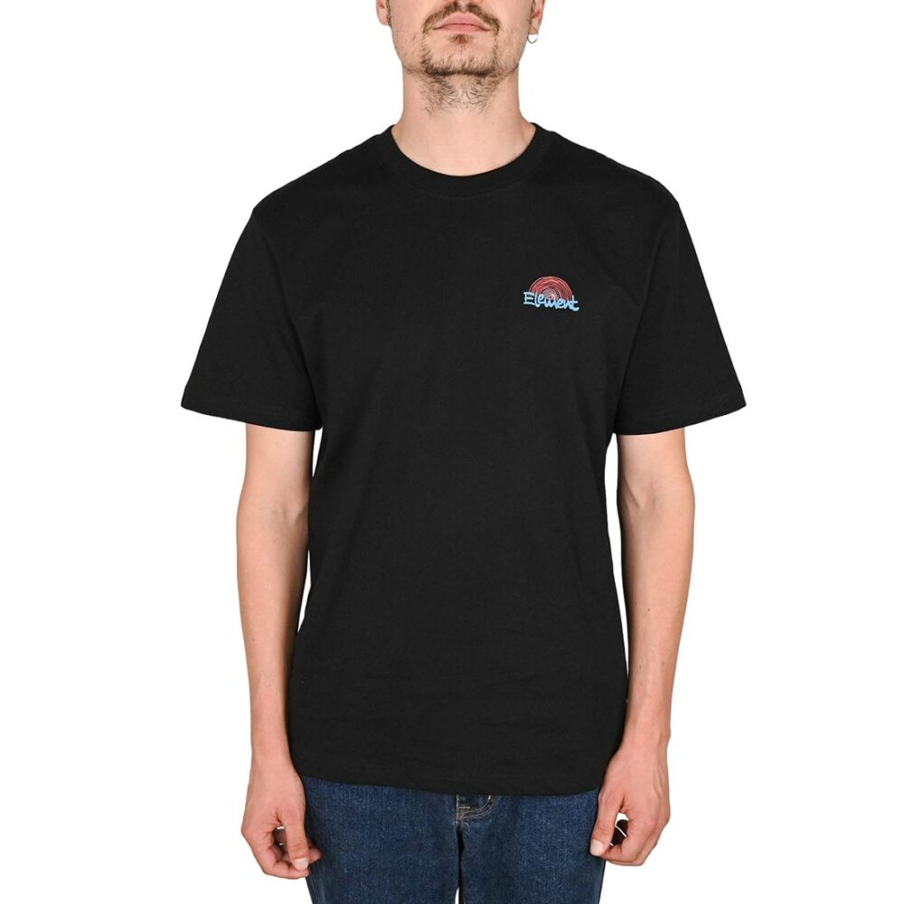 Element Sound Waves S/S T-Shirt - Flint Black