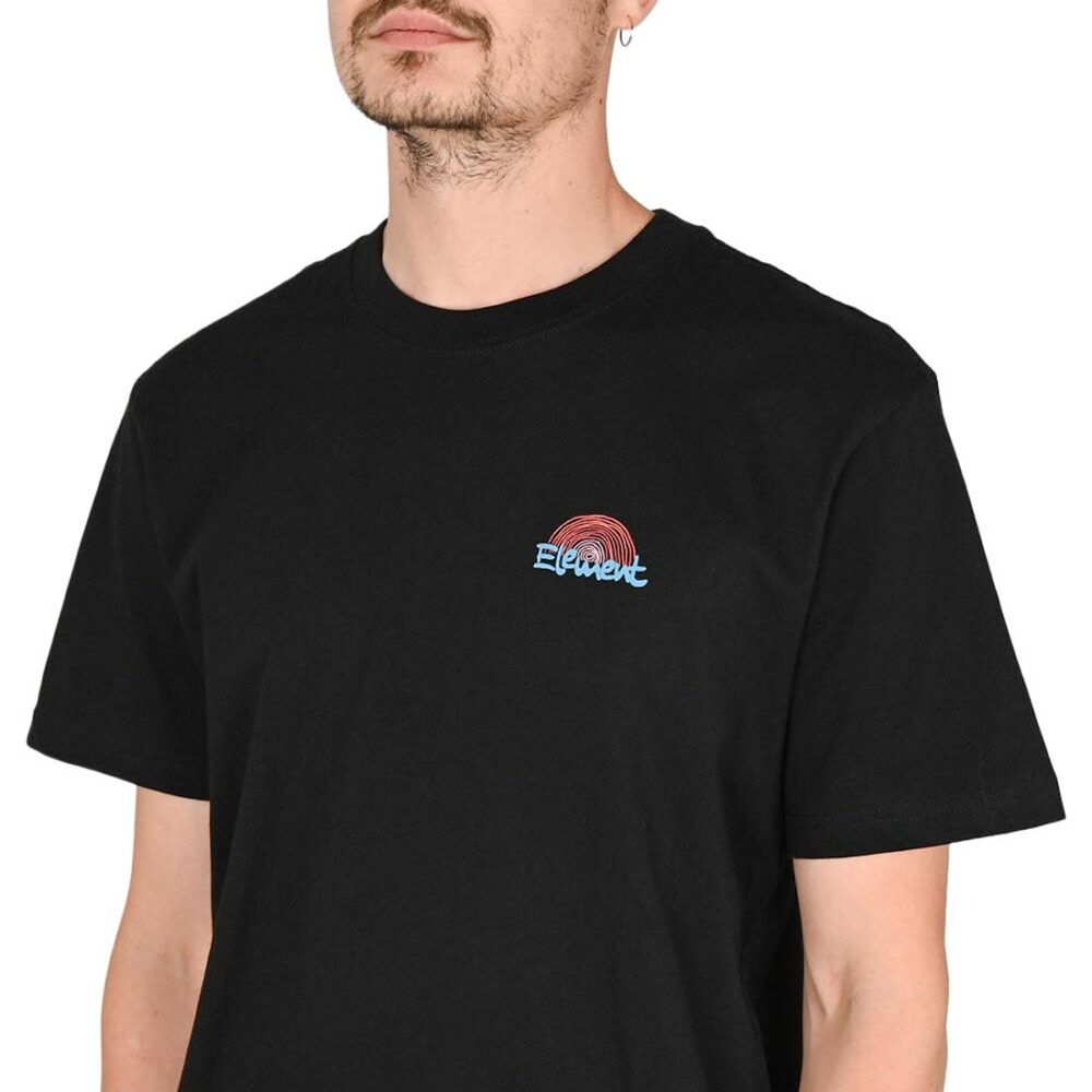 Element Sound Waves S/S T-Shirt - Flint Black