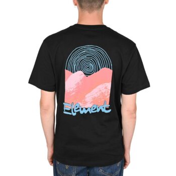 Element Sound Waves S/S T-Shirt - Flint Black