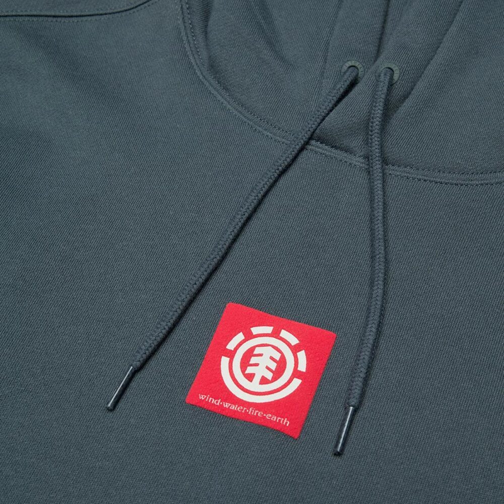 Element Square Pullover Hoodie - Dark Slate