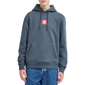 Element Square Pullover Hoodie - Dark Slate