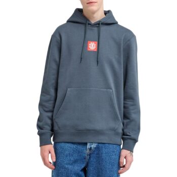 Element Square Pullover Hoodie - Dark Slate