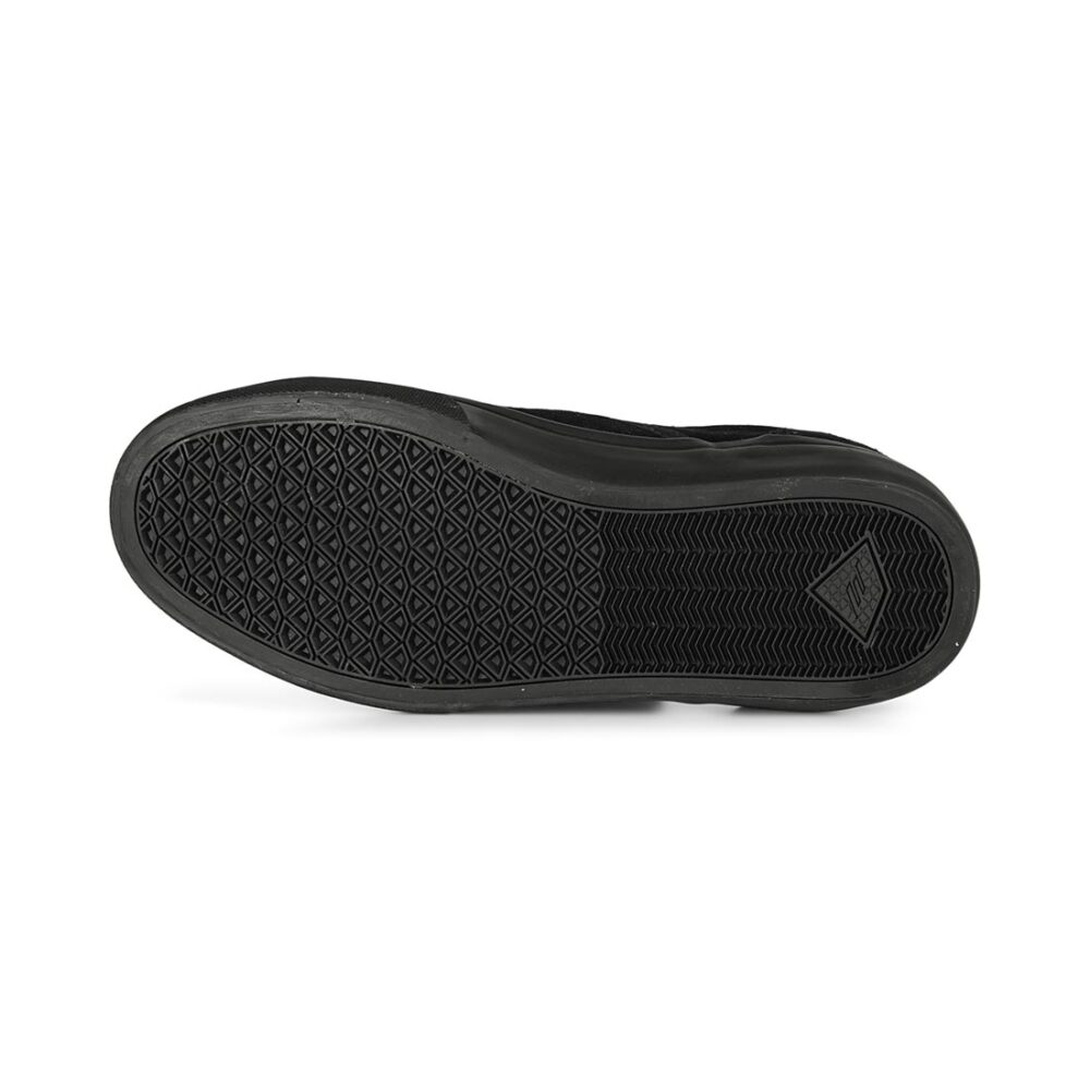 Emerica Wino G6 Slip-On Skate Shoes - Black/Black/Black