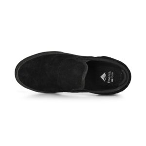 Emerica Wino G6 Slip-On Skate Shoes - Black/Black/Black